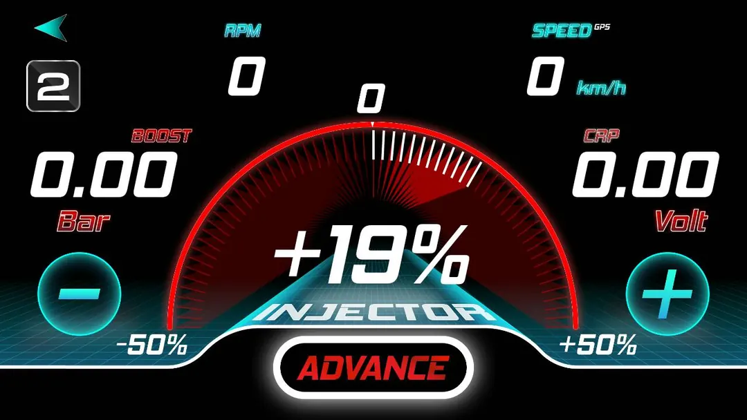 Ultra Boost app: Injector Advance